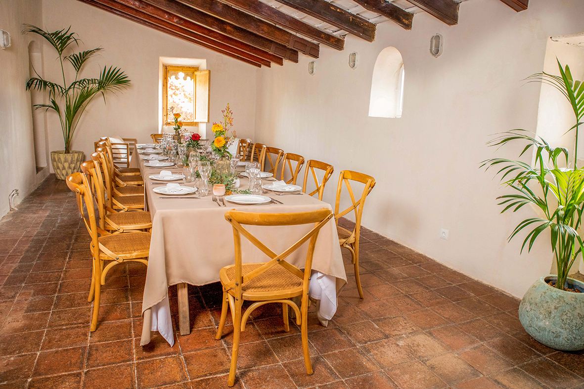 Sala Masia con luz natural