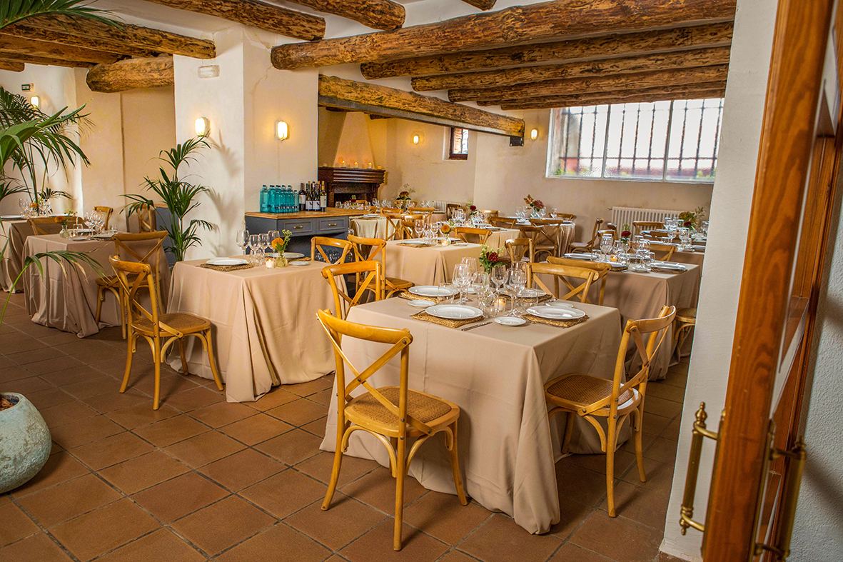 Sala Celler — montaje banquete